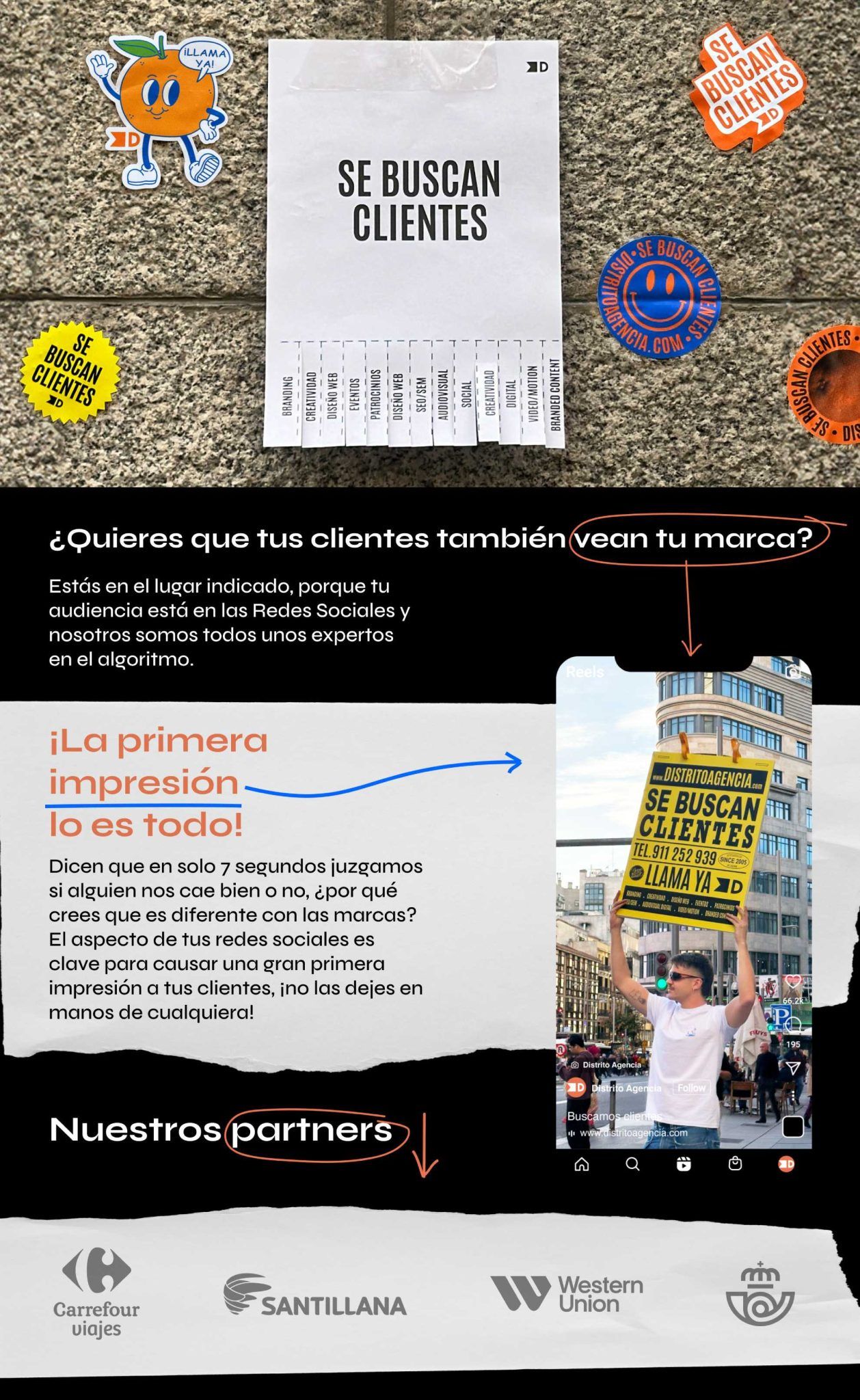 se buscan clientes que quieran crecer crecer