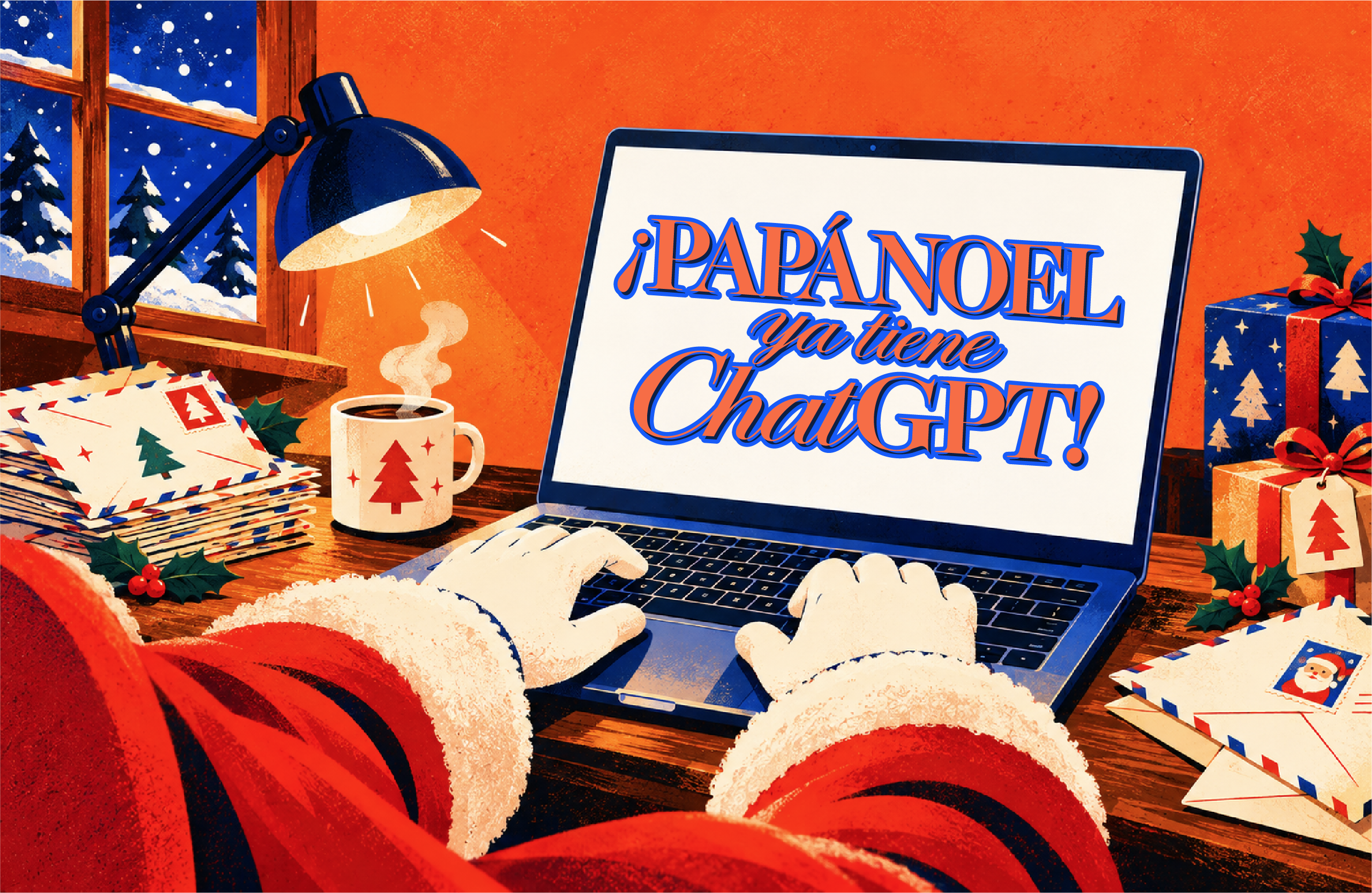 ¡Papá Noel ya tiene ChatGPT!
